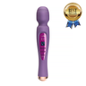 Luvkis 8.7-Inch Rechargeable Magic Wand Massager Vibrator with Ergonomic Handle