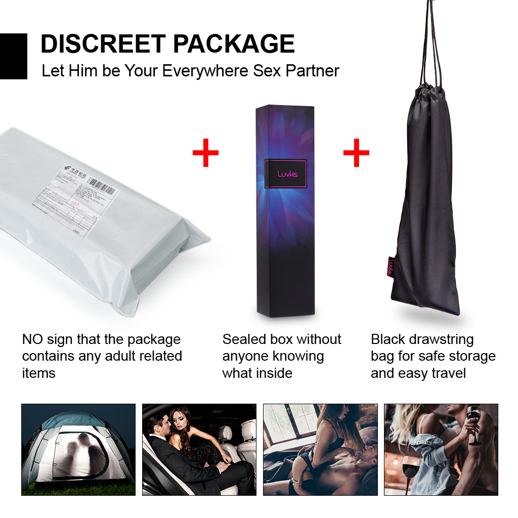 Luvkis Sex Toys 8.5 Inch Classic G Spot Vibrator, Realistic Dildo Vibrators with 10 Vibrating Modes, Waterproof Clitoris Vibrator Adult Toys, Silicone Dildos Female Sex Toy Sexual Pleasure Tools for Women (Black)