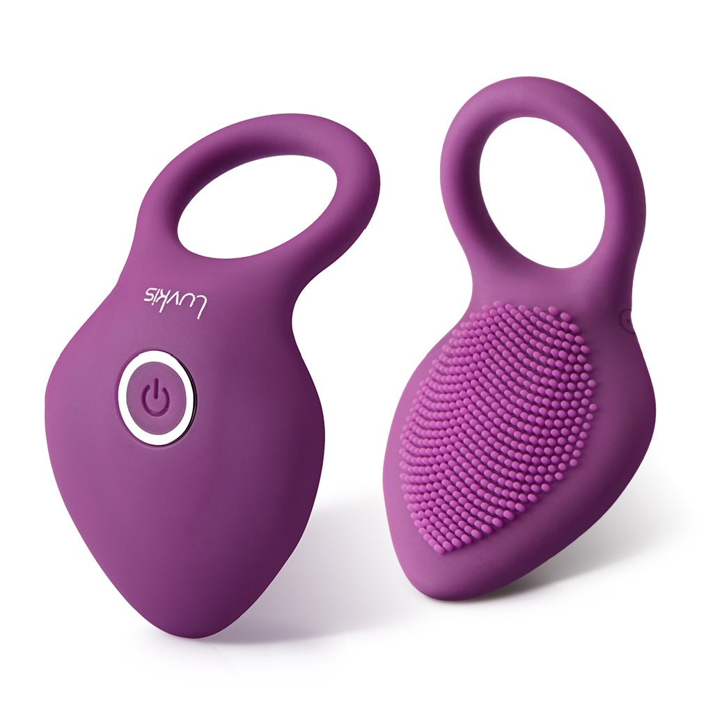 Luvkis Men Single Cock Rings Vibrator Generation 2, Purple Luvkis Official Store Luvkis Men Single Cock Rings Vibrator Generation 2, Purple Luvkis Official Store