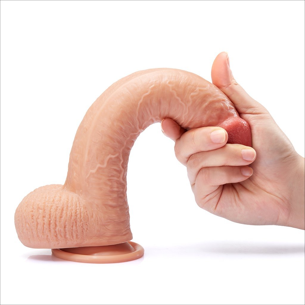 Realistic Dildo With Suction Cup 9.1" Large - Luvkis