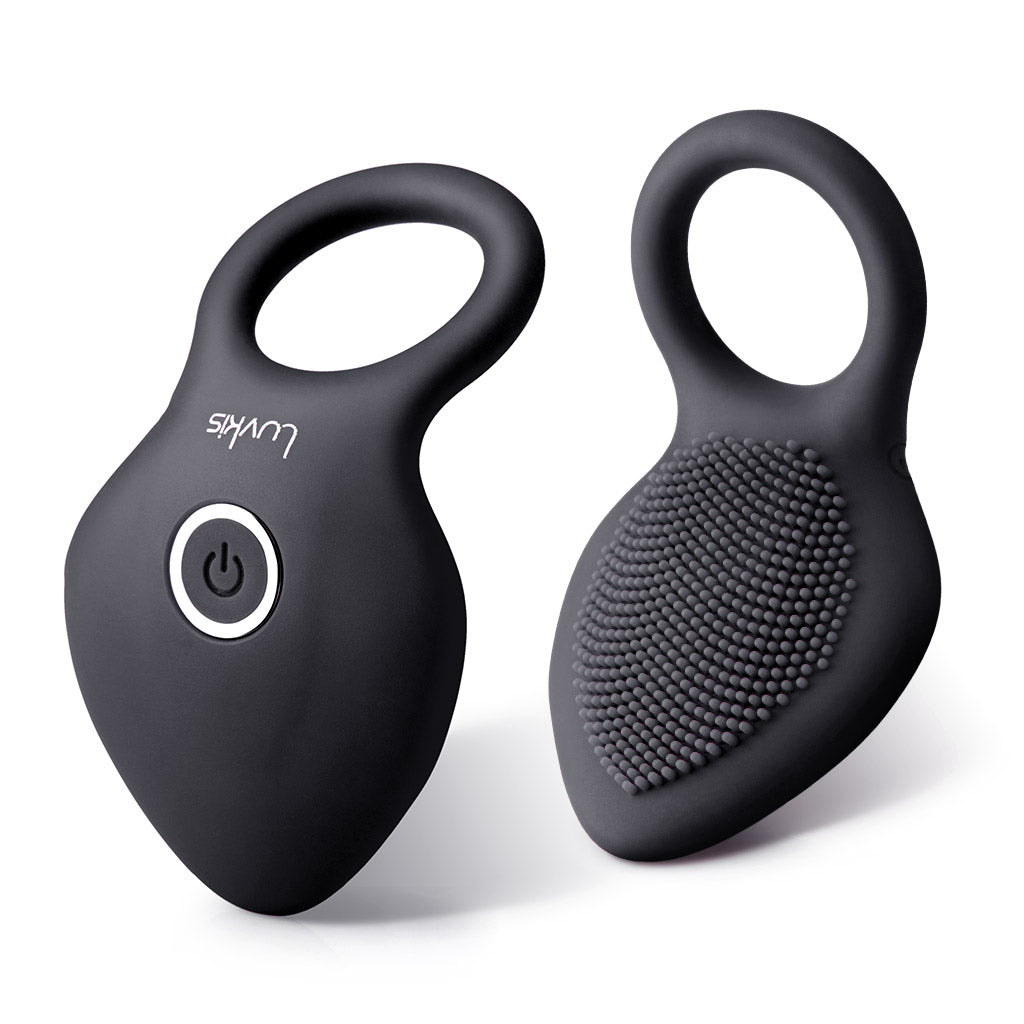 Luvkis Men Single Cock Rings Vibrator Generation 2, Black Luvkis Official Store Luvkis Men Single Cock Rings Vibrator Generation 2, Black Luvkis Official Store