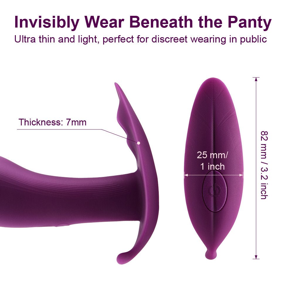 Wireless Wearable Vibrator Butterfly Vibrating Egg - Luvkis