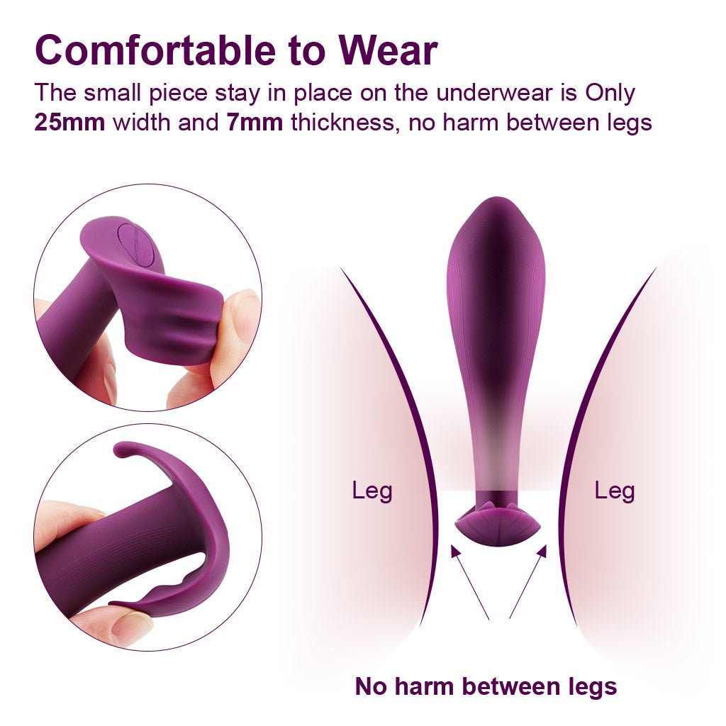 Wireless Wearable Vibrator Butterfly Vibrating Egg - Luvkis