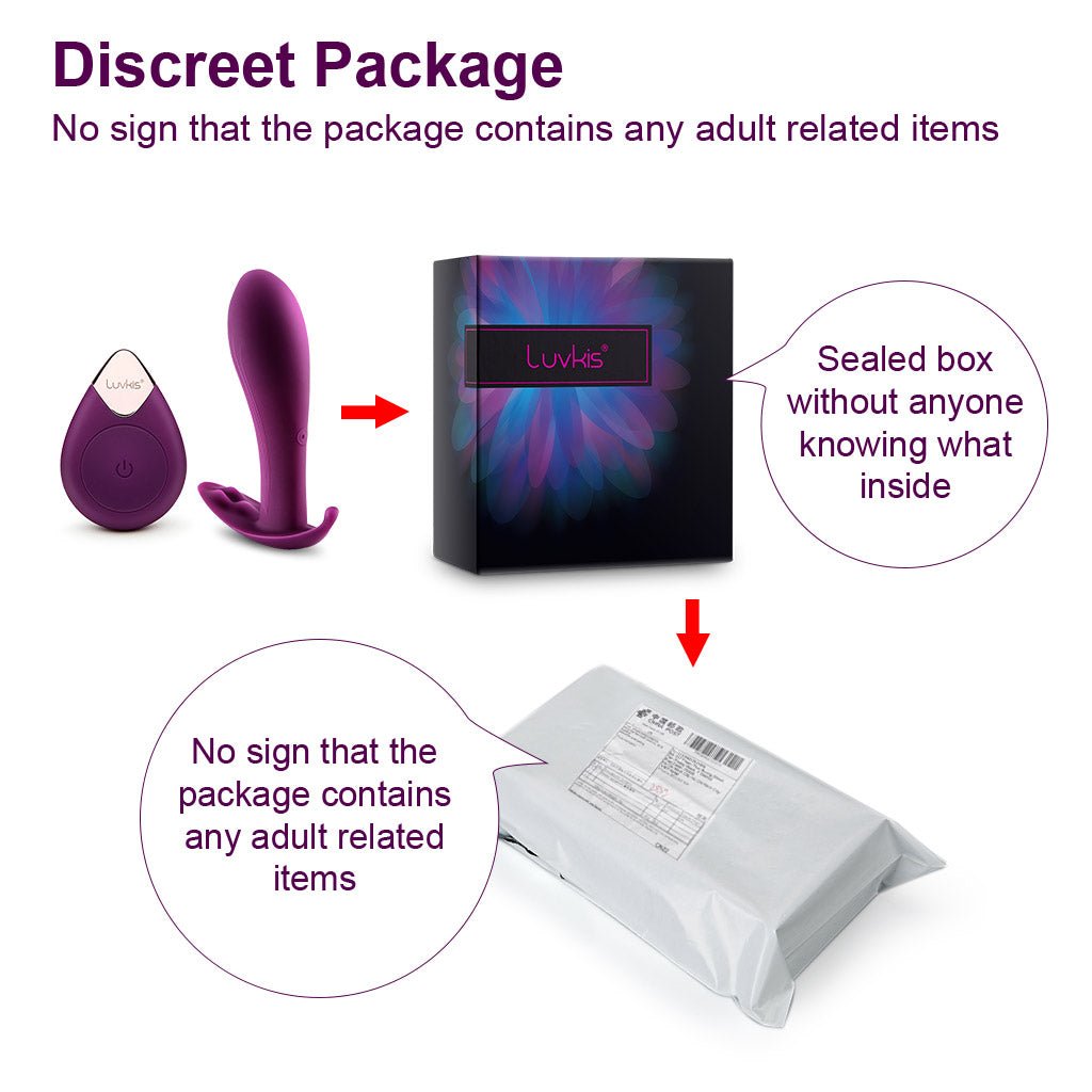 Wireless Wearable Vibrator Butterfly Vibrating Egg - Luvkis