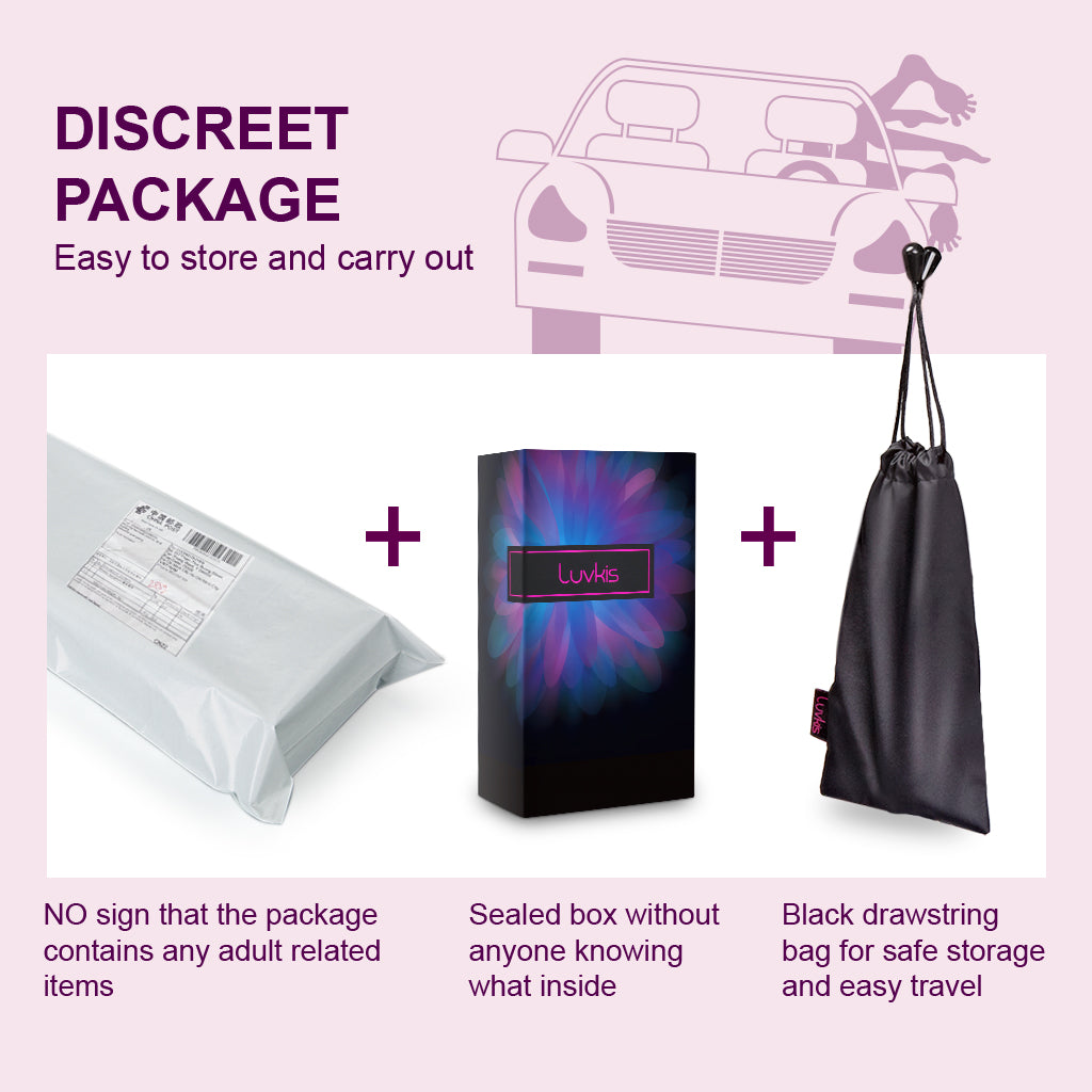 Luvkis Nipples Clitoral Licking Tongue Sucking Vibrator, Purple - Adult Sex Toys with dual-stimulation technology, 7 vibration modes, IPX7 waterproof design, USB rechargeable, and discreet shipping guaranteed.  