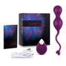 Luvkis Kegel Ben Wa Balls for Women Tightening Exercise, Remote Control Pelvic Floor Exercise Devices, Control with Training for Vaginal Tightening, Silicone Female Sex Toy Sexual Pleasure Tools, Purple