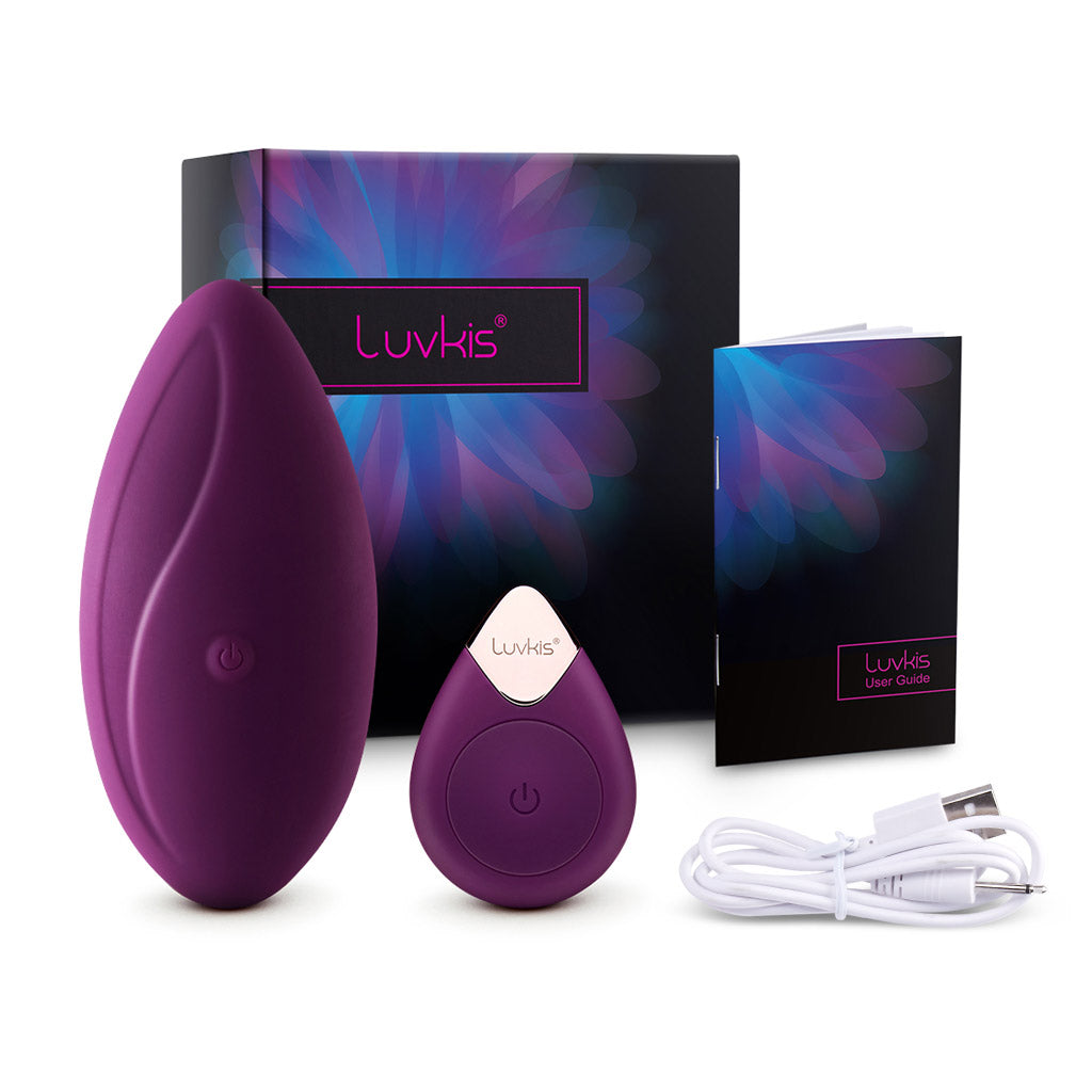 Luvkis Remote Wireless Wearable Vibrator Pro 2 Purple