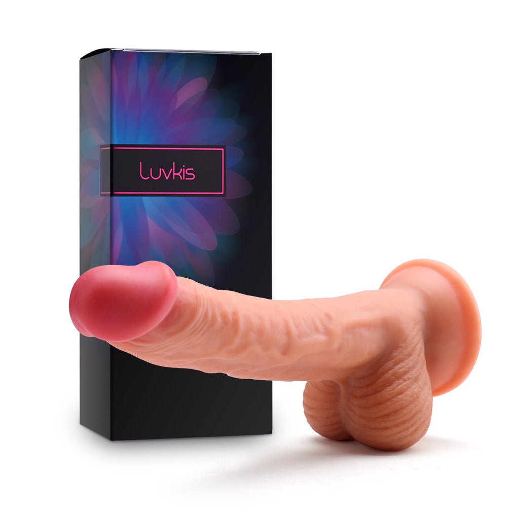 Large Thrusting Girl Dildo Deepthroat With Silicone Suction image