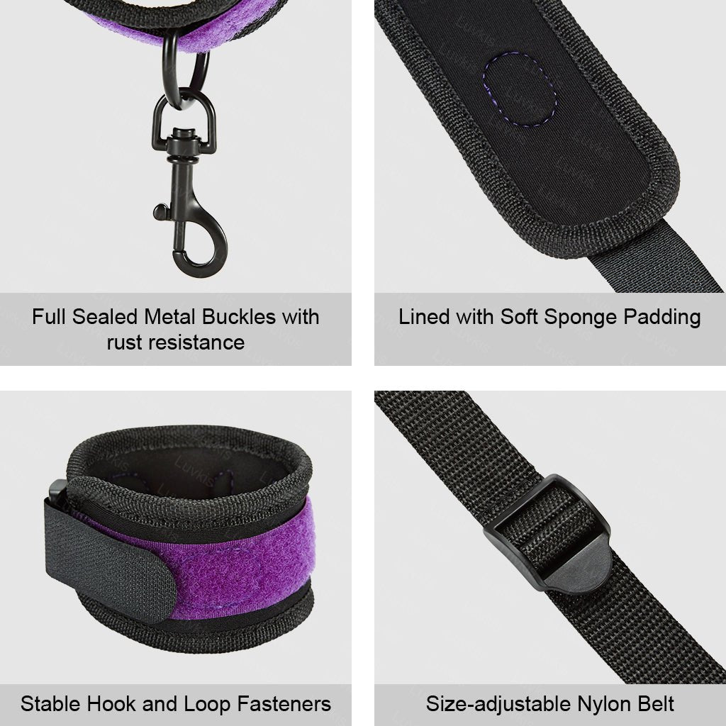 Sex Bondage Restraint Kit BDSM Adult Sex Toys for Couple SM Sex Game - Luvkis