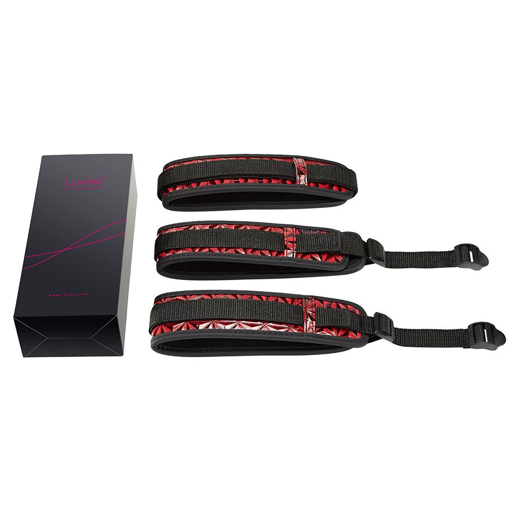 SM Sexual Bondage Split Straps，Diamond pattern - Luvkis