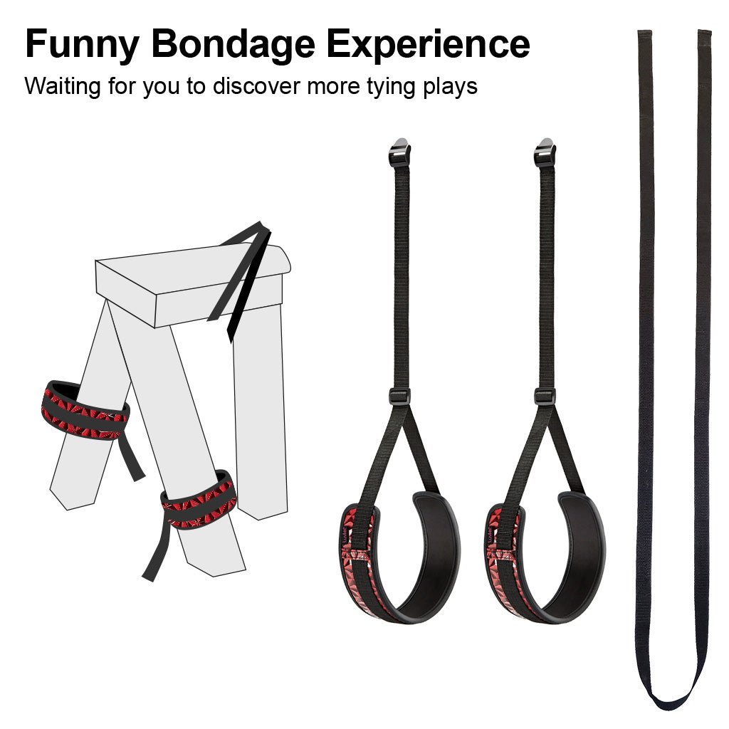 SM Sexual Bondage Split Straps，Diamond pattern - Luvkis