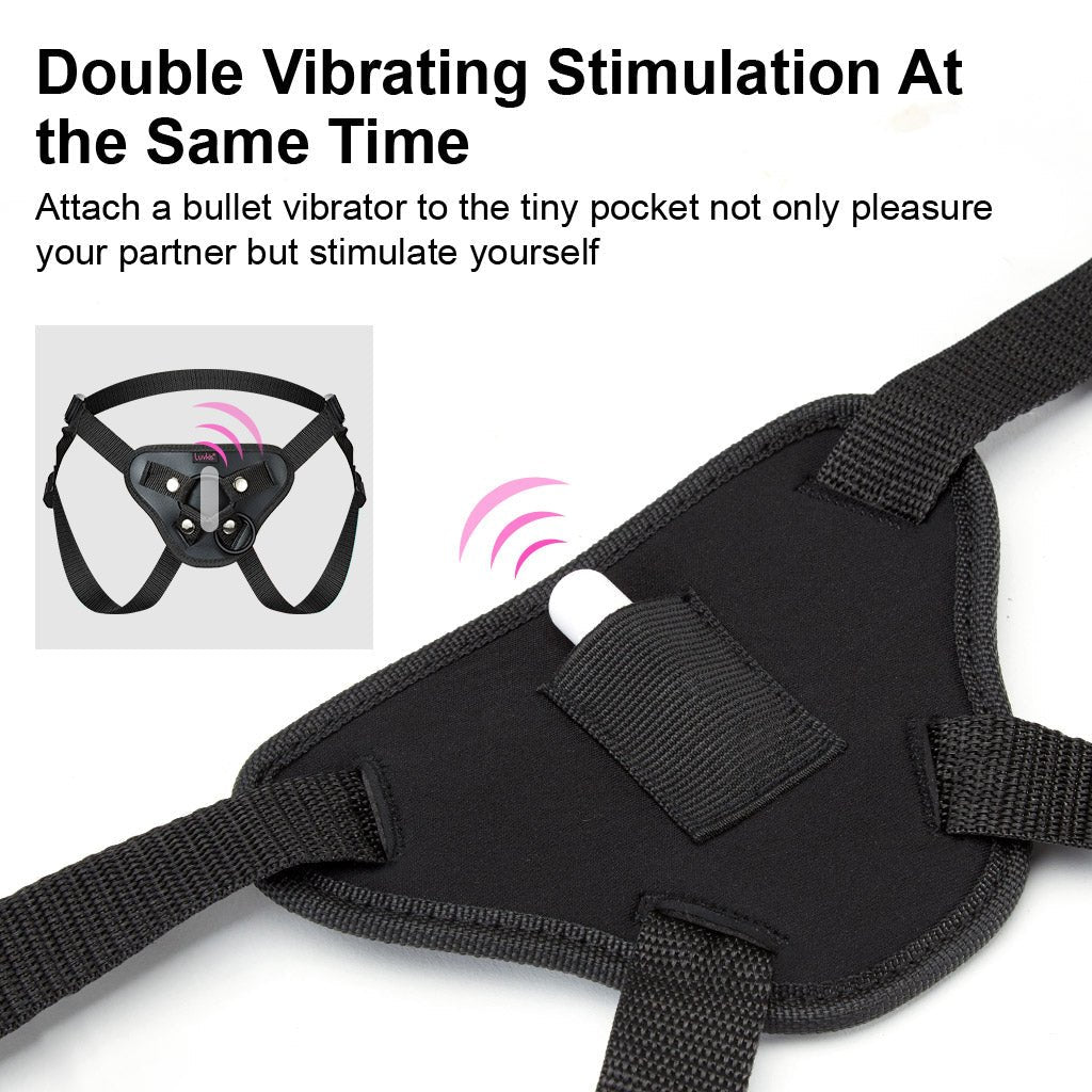 Strap On Harness adjustable for Dildo Penis Wearable for Sex Men Women Couple - Luvkis