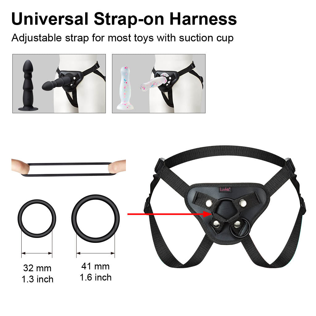 Strap On Harness adjustable for Dildo Penis Wearable for Sex Men Women Couple - Luvkis
