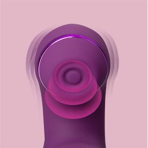 Thrusting Dildo Rabbit Vibrator Clit Sucking G-Spot Vibrator Toys for Women - Luvkis